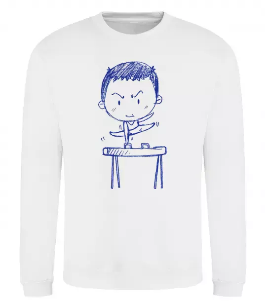 Свитшот Гімнаст Белый фото