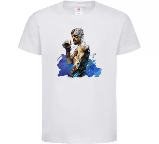 Детская футболка Конор Макгрегор Белый фото