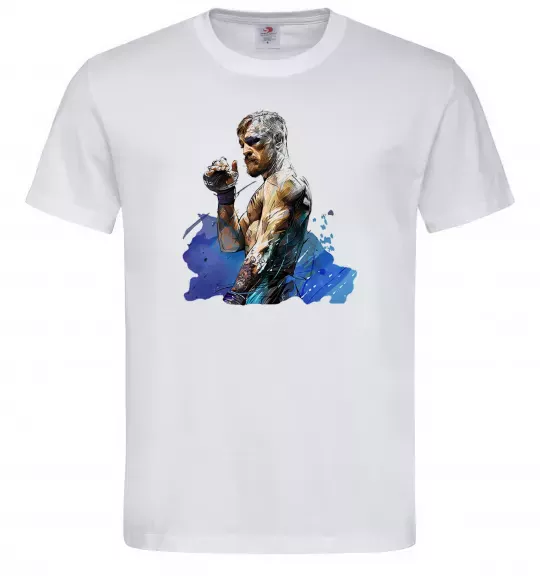 Мужская футболка Конор Макгрегор Белый фото