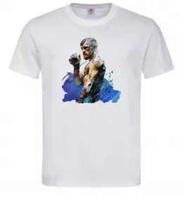 Чоловіча футболка Конор Макгрегор Білий фото