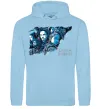 Жіноча толстовка (худі) Game of thrones full colours Блакитний фото
