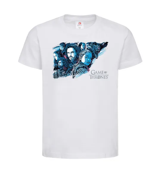 Детская футболка Game of thrones full colours Белый фото
