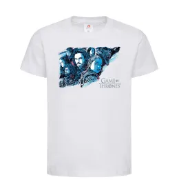 Дитяча футболка Game of thrones full colours Білий фото