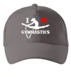 Кепка I love gymnastic Сірий фото