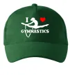 Кепка I love gymnastic Темно-зеленый Кепка I love gymnastic Темно-зеленый фото