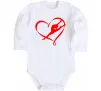 Дитячий бодік Heart gymnastic Білий Дитячий бодік Heart gymnastic Білий фото