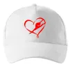 Кепка Heart gymnastic Білий фото