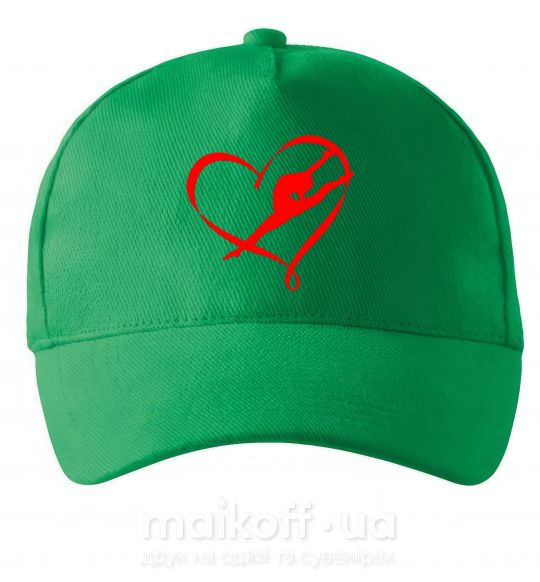 Кепка Heart gymnastic Зеленый фото