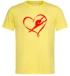 Мужская футболка Heart gymnastic Лимонный Мужская футболка Heart gymnastic Лимонный фото