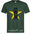 Чоловіча футболка Hockey star Темно-зелений фото