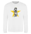 Світшот Hockey star Білий фото