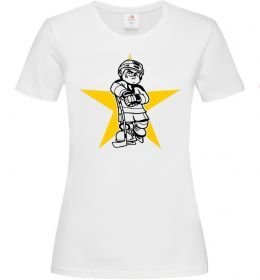 Женская футболка Hockey star