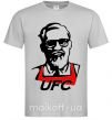 Чоловіча футболка UFC Сірий фото