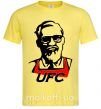 Мужская футболка UFC Лимонный фото