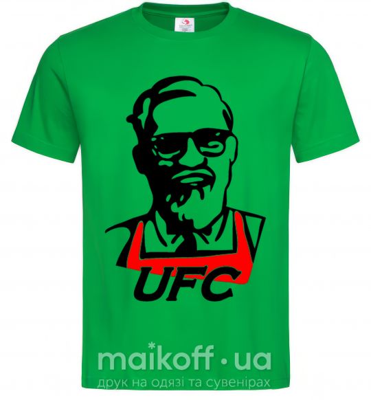 Мужская футболка UFC Зеленый фото