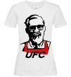 Женская футболка UFC Белый фото