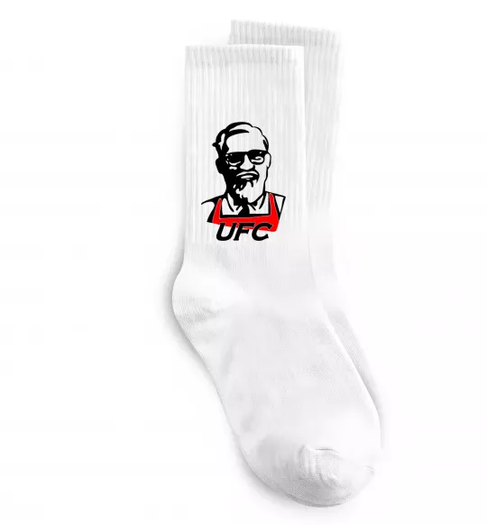 Шкарпетки UFC Білий фото