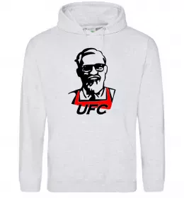 Мужская толстовка (худи) MMA борець Черный фото