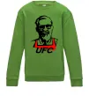 Детский Свитшот UFC Лаймовый фото