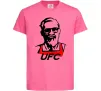 Детская футболка UFC Ярко-розовый Детская футболка UFC Ярко-розовый фото
