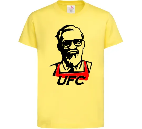 Детская футболка UFC Лимонный фото