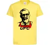 Детская футболка UFC Лимонный Детская футболка UFC Лимонный фото