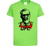 Детская футболка UFC Лаймовый Детская футболка UFC Лаймовый фото