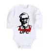 Детский боди UFC Белый фото