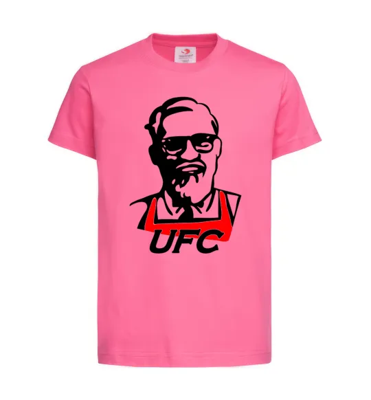 Дитяча футболка UFC Яскраво-рожевий фото