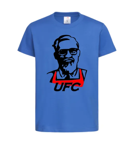 Дитяча футболка UFC Яскраво-синій фото