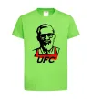 Дитяча футболка UFC Лаймовий фото