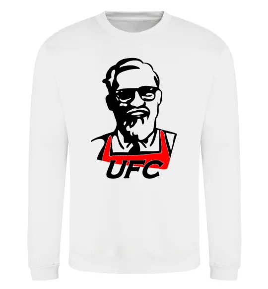 Свитшот UFC Белый фото