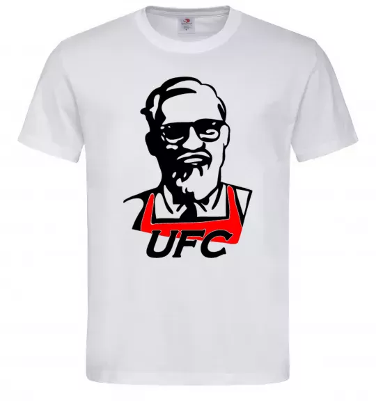 Чоловіча футболка UFC Білий фото