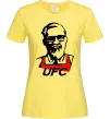 Женская футболка UFC Лимонный фото