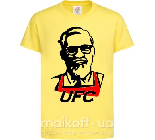 Детская футболка UFC Лимонный фото