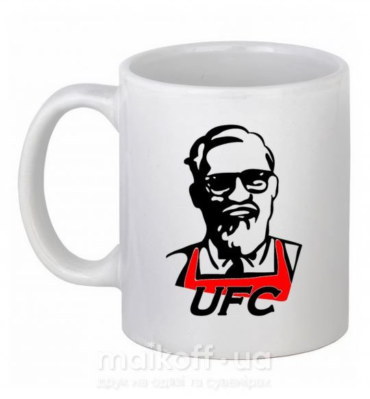 Чашка керамічна UFC Білий фото