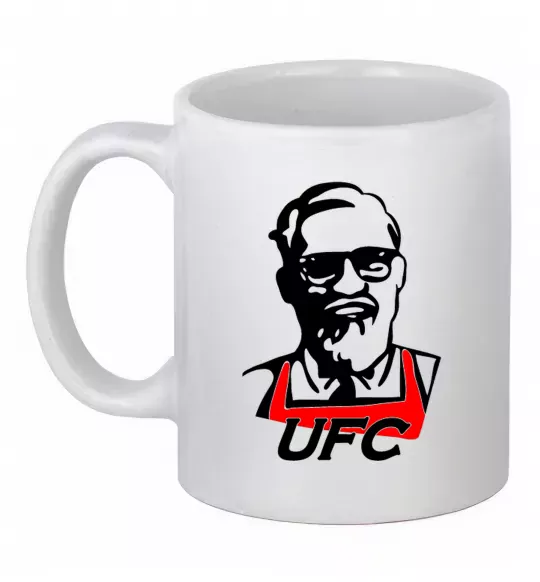 Чашка керамічна UFC Білий фото