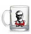 Чашка стеклянная UFC Прозрачный фото