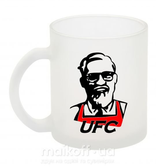 Чашка скляна UFC Фроузен фото