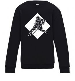 Дитячий світшот Хокеїст в ромбі