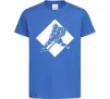 Детская футболка Хокеїст в ромбі Ярко-синий Детская футболка Хокеїст в ромбі Ярко-синий фото