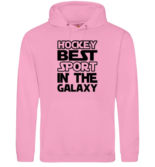 Женская толстовка (худи) Hockey best sport Розовый фото