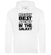 Женская толстовка (худи) Hockey best sport Белый фото