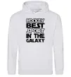 Женская толстовка (худи) Hockey best sport Серый меланж фото