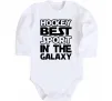 Детский боди Hockey best sport Белый фото