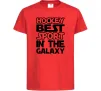 Детская футболка Hockey best sport Красный фото