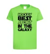 Дитяча футболка Hockey best sport Лаймовий Дитяча футболка Hockey best sport Лаймовий фото