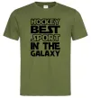 Мужская футболка Hockey best sport Оливковый Мужская футболка Hockey best sport Оливковый фото