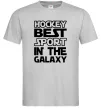 Мужская футболка Hockey best sport Серый Мужская футболка Hockey best sport Серый фото