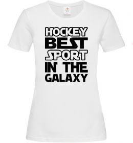 Жіноча футболка Hockey best sport